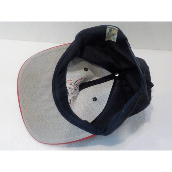 Vintage Cleveland Indians Red, White & Blue Snapback by Twins Ball Cap Hat OSFA - Picture 5 of 6